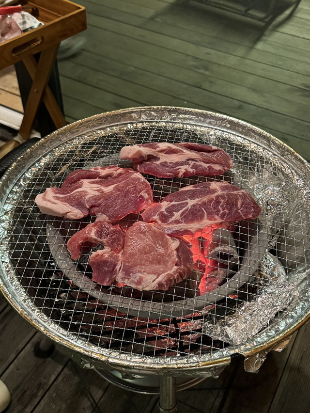 도심에서 준비물 없이 글램핑하기 좋은 고기요기오산