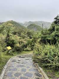อุทยานป่าหินดำในวันฝนตก