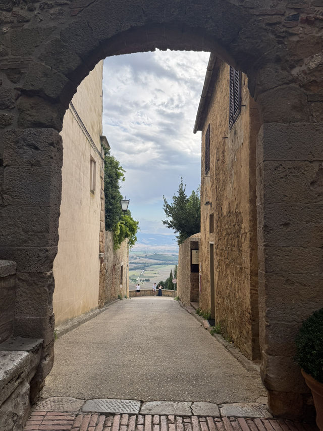 【Pienza 小鎮：托斯卡納的夢幻陽台 🌿】