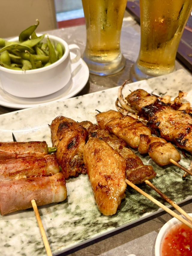 元朗夜宵首選!炭火直燒的邪惡滋味**  元朗夜宵首選!炭火直燒的邪惡滋味**