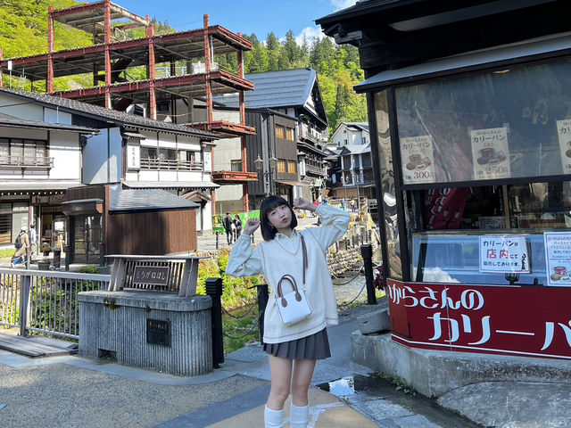 🌸春日銀山溫泉｜靜謐的鄉村時光☺️