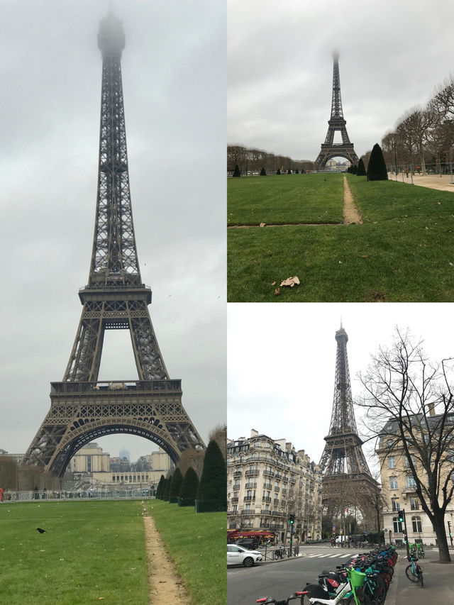 🇫🇷파리 가이드 – 흐린 날의 에펠탑, 몽마르트 언덕, 사누키야
