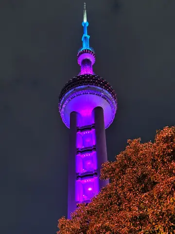 The Iconic Beauty of the Shanghai Oriental Pearl Tower