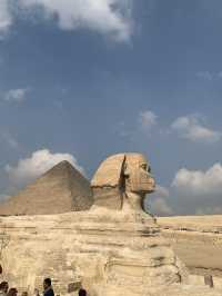 🦁埃及 卡夫拉金字塔|石灰帽與人面獅身像的守護傳說