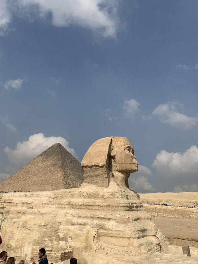🦁埃及 卡夫拉金字塔|石灰帽與人面獅身像的守護傳說 🦁埃及 卡夫拉金字塔|石灰帽與人面獅身像的守護傳說