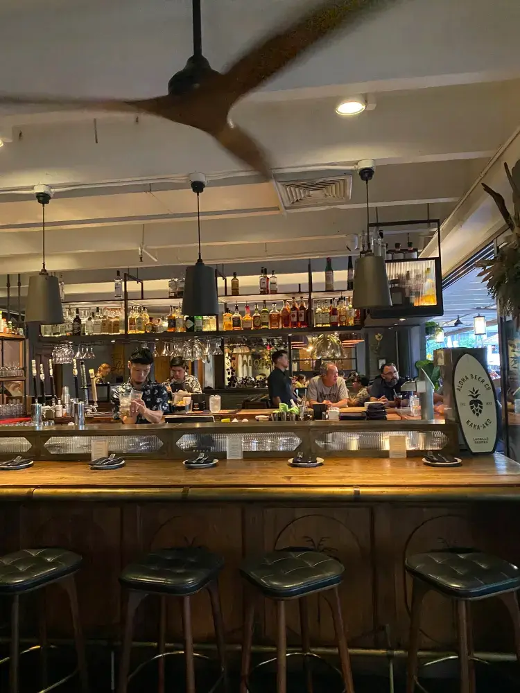 【Hawaii】하와이에서 예약해 가서 정답. Aloha Steak House의 토마호크 스테이크가 최고였습니다.