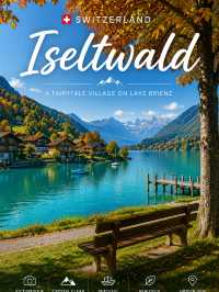 🇨🇭 Iseltwald, Switzerland 🇨🇭The Fairytale Village That Stole My Heart 💙