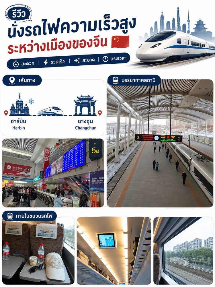 중국 도시 간 고속 열차 여행 후기 🚅