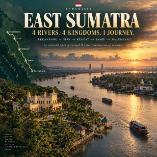 Epic Road Trip Through East Sumatra: 4 Rivers, 4 Kingdoms, 1 Journey 🚗✨