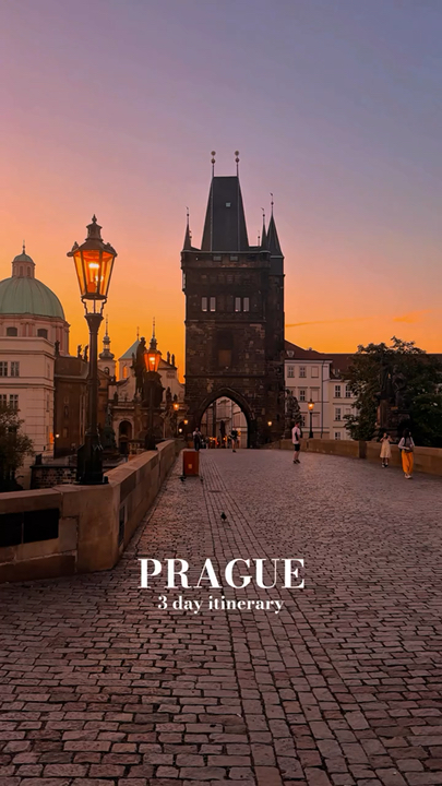 🇨🇿 Prague — Where Every Street Feels Like a Fairytale ✨💫