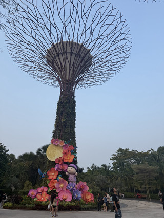 🌕✨ When the Supertrees Celebrate Mid-Autumn