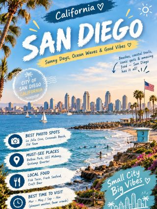 🇺🇸 San Diego | Sunshine, Beaches & Laid-Back California Vibes 🌴🌊