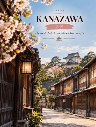 🇯🇵✨ คานาซาว่า ญี่ปุ่น เมืองเก่าที่เต็มไปด้วยเสน่ห์และกลิ่นอายซามูไร

ถ้าอยากสัมผัสญี่ปุ่นแบบดั้งเดิม เดินเล่นบนถนนสายเก่า ชมสวนญี่ปุ่นสวย ๆ และชิมอาหารทะเลสด ๆ ต้องลองมา คานาซาว่า (Kanazawa) เมืองน่าเที่ยวในจังหวัดอิชิกาวะ ที่ยังคงรักษาบรรยากาศทางประวัติศาสตร์ไว้ได้อย่างมีเสน่ห์ 🏯🌿

📍 3 สถานที่ห้ามพลาด

🌳 สวนเค็นโรคุเอ็น (Kenrokuen Garden) หนึ่งในสวนญี่ปุ่นที่มีชื่อเสียงที่สุด โดดเด่นด้วยบ่อน้ำ สะพาน ต้นไม้ที่จัดแต่งอย่างประณีต และวิวสวยที่เปลี่ยนไปตามฤดูกาล

🏮 ย่านฮิงาชิชายะ (Higashi Chaya District) ย่านบ้านไม้เก่าแก่ที่เคยเป็นย่านโรงน้ำชา ปัจจุบันมีคาเฟ่ ร้านขนม และร้านขายงานฝีมือ เหมาะกับการเดินถ่ายรูปในบรรยากาศญี่ปุ่นย้อนยุค

🥷 ย่านซามูไรนากามาจิ (Nagamachi Samurai District) ย่านประวัติศาสตร์ที่เคยเป็นที่อยู่อาศัยของเหล่าซามูไร มีตรอกแคบ กำแพงดิน และบ้านแบบดั้งเดิมที่ทำให้เราเห็นภาพชีวิตญี่ปุ่นในอดีตได้ชัดเจน

🍣 ของกินที่ต้องลอง! คานาซาว่าขึ้นชื่อเรื่องอาหารทะเลสด โดยเฉพาะข้าวหน้าปลาดิบและซูชิจากวัตถุดิบตามฤดูกาล แนะนำให้แวะตลาดโอมิโจ (Omicho Market) ซึ่งเป็นตลาดอาหารทะเลและวัตถุดิบท้องถิ่นที่มีชื่อเสียงของเมือง

🚆 การเดินทาง: สามารถนั่งรถไฟชินคันเซ็นจากโตเกียวมายังคานาซาว่าได้โดยตรง จากนั้นใช้รถบัสท้องถิ่นหรือเดินเที่ยวตามย่านต่าง ๆ ได้ แนะนำให้เริ่มต้นวันแต่เช้า เพราะแต่ละจุดมีรายละเอียดให้เดินชมเยอะกว่าที่คิด

✨ เสน่ห์ของคานาซาว่า คือการได้สัมผัสญี่ปุ่นที่เรียบง่ายและประณีต ทั้งสวนสวย บ้านไม้เก่า วัฒนธรรมซามูไร และอาหารท้องถิ่น ใครชอบเมืองที่เดินเที่ยวเพลิน ๆ และไม่อยากอยู่แต่ในเมืองใหญ่ คานาซาว่าเป็นอีกแห่งที่น่าเก็บไว้ในลิสต์เลย 💛

#เที่ยวญี่ปุ่น #คานาซาว่า #KanazawaJapan #รีวิวท่องเที่ยว