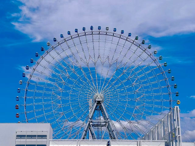 🎡天保山大摩天輪：大阪夜空中的浪漫之眼