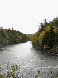 The Majestic Upper Falls are a must see stop in Michigan's U.P.