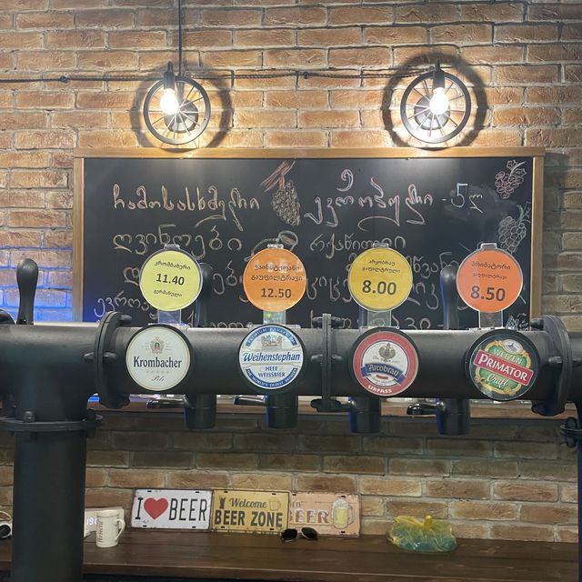 【ジョージア🇬🇪/ビールの量り売り🍺専門店】