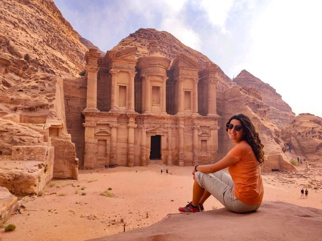 Hiking to Petra Monastery 🇯🇴