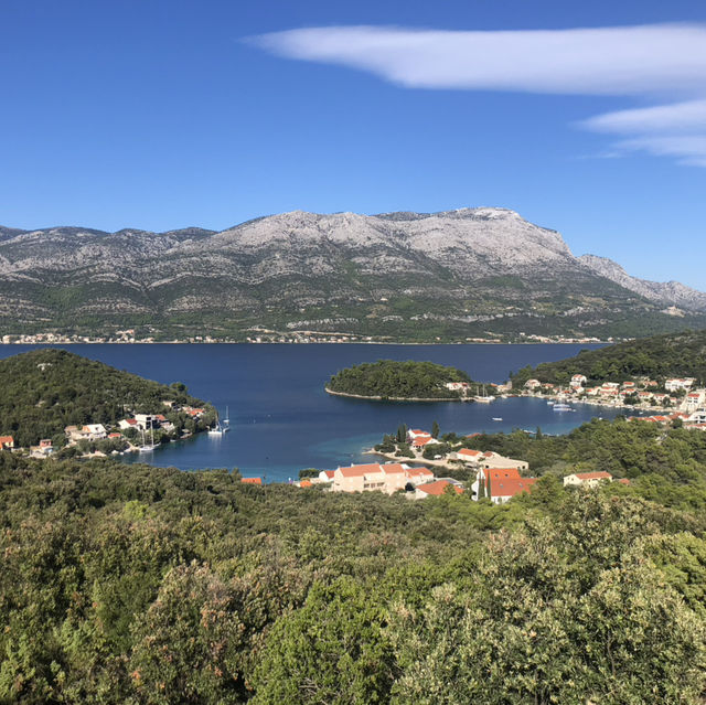 Playing it cool in Korčula!