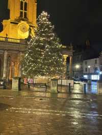 Northampton town centre and Christmas time 