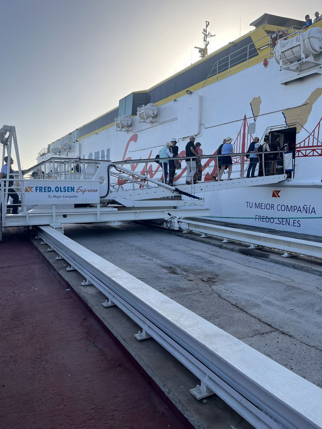 Tenerife to La Gomera ferry 🇪🇸