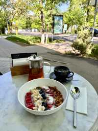 Spring Vibes at cafeteria in Almaty