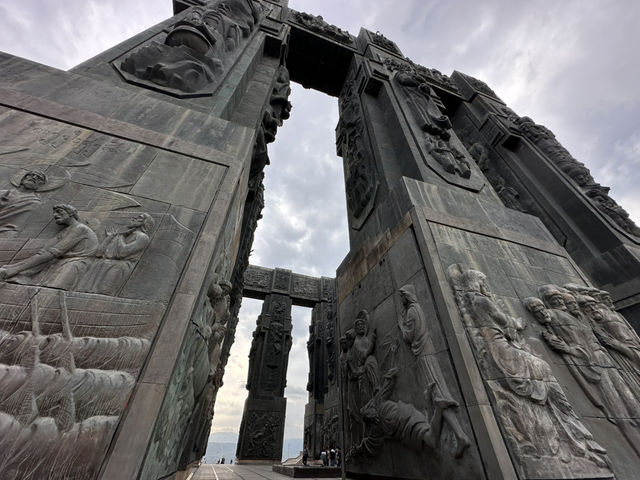 The most impressive monument in Tbilisi 
