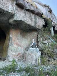 Surreal cave temple experience