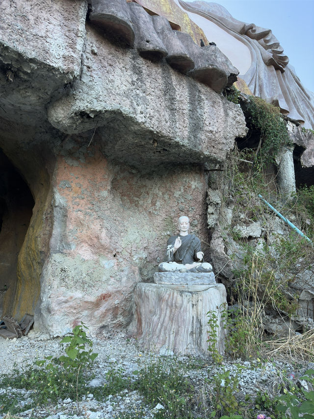 Surreal cave temple experience