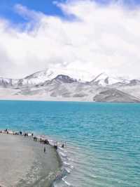 🏔️ Baisha Lake: Xinjiang’s Hidden Mirror of the Kunlun Mountains