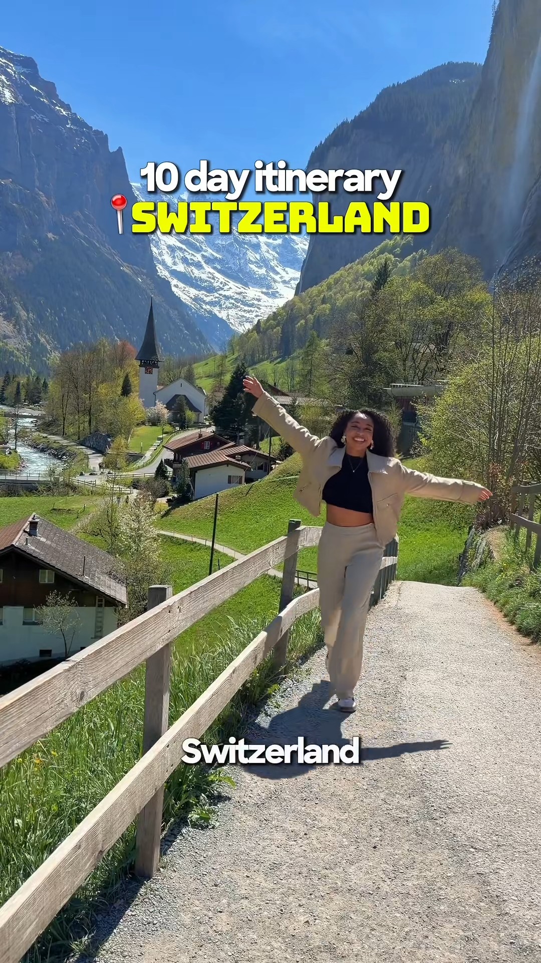 10 day itinerary 📍SWITZERLAND