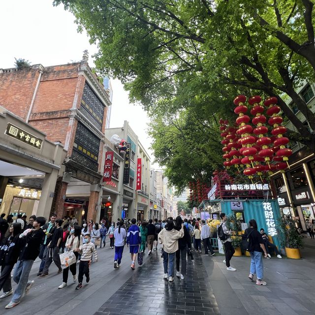 打卡廣州北京路步行街