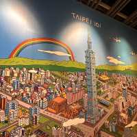 The view from the top of Taipei 101 🏙️ 