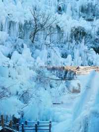 濟南九如山冰雪瀑布旅遊攻略！！