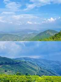 放假待不住 那就去爬山 看日出日落