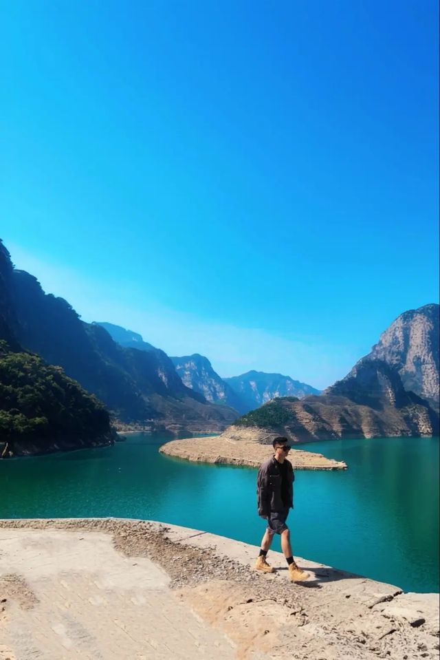 河南「小羊湖」，济源沁龍峽