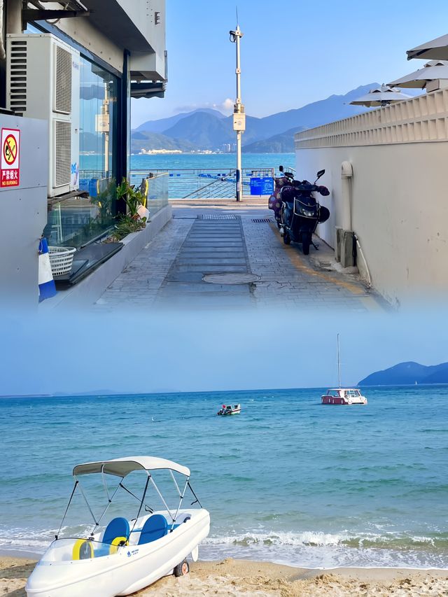 這裡居然是深圳朋友以為在國外