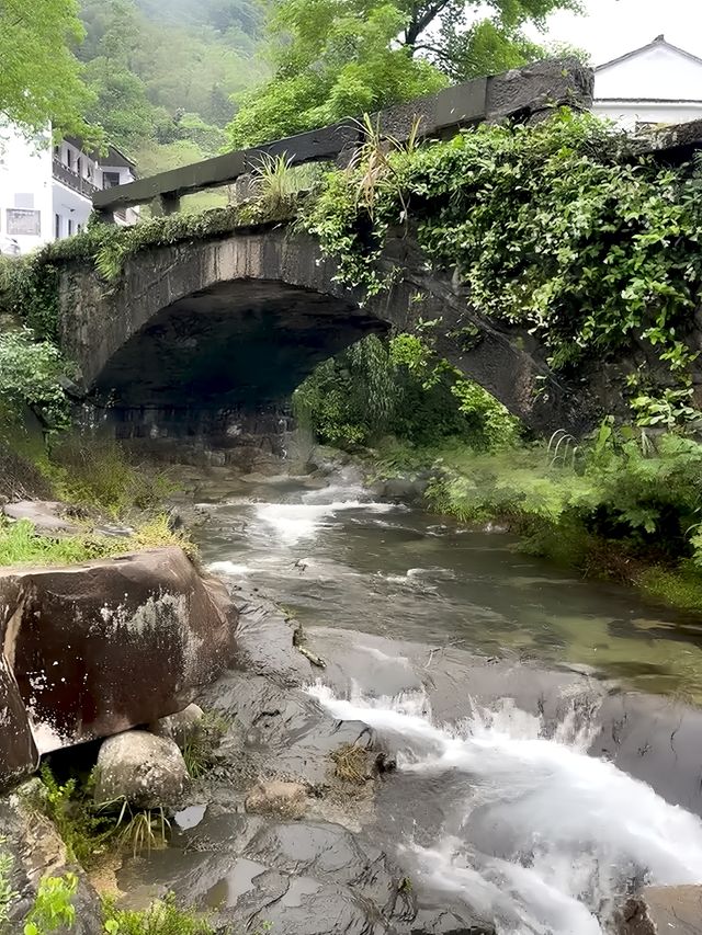 這個美的冒煙的古村落叫白石嶺！