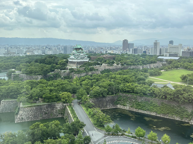我在大阪将“大阪城”捧在手心里｜大阪城希尔顿逸林酒店