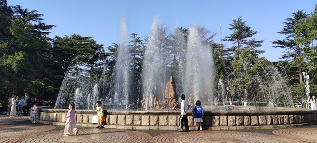 歷史悠久的青島中山公園。