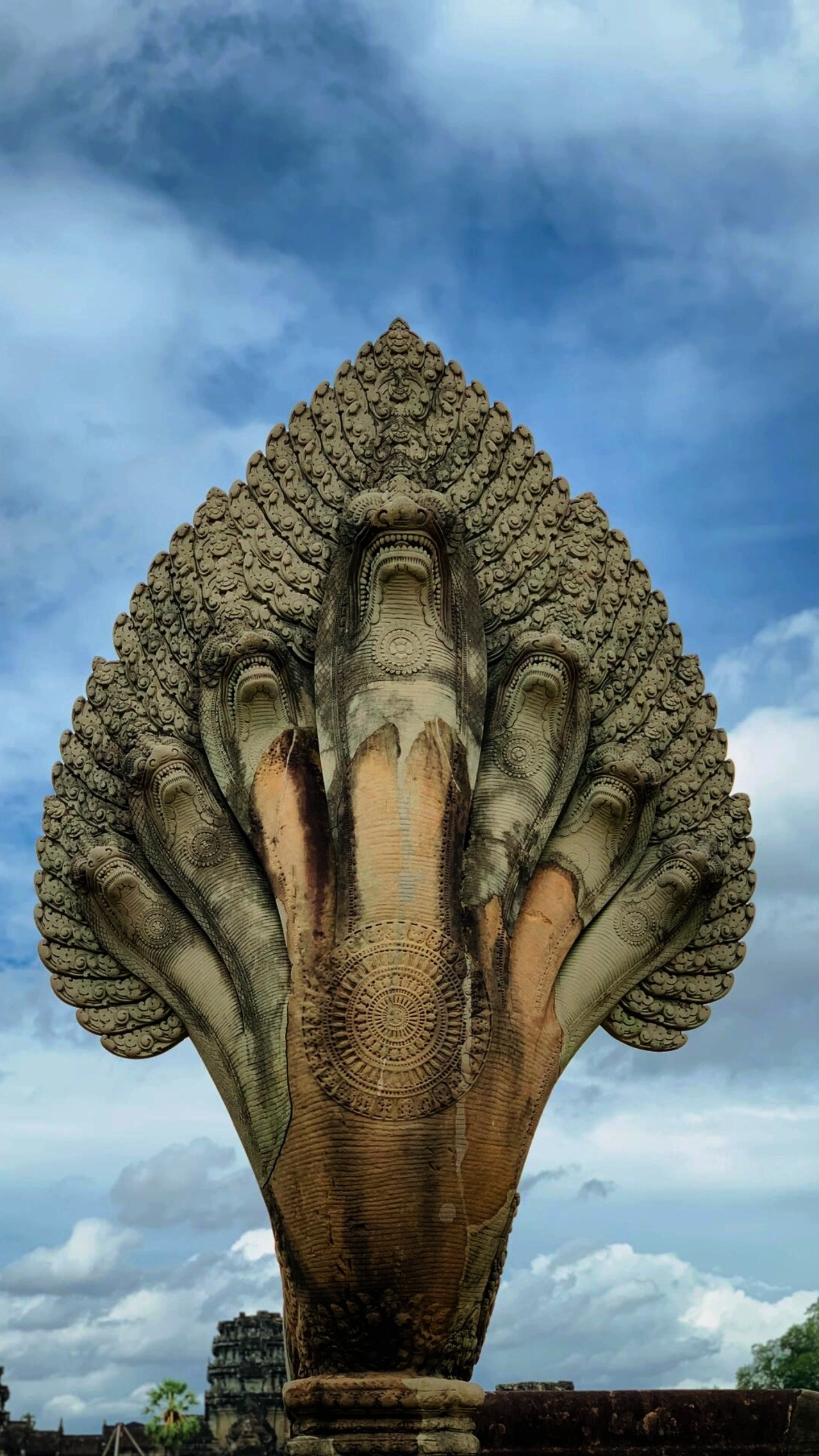 タ・プロムតាព្រមហ្ម、油絵、カンボジアアート