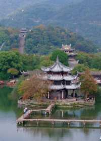 臨海｜東湖公園｜秀麗的江南園林｜打卡臨海