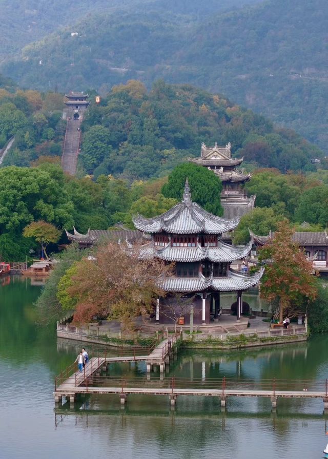 臨海｜東湖公園｜秀麗的江南園林｜打卡臨海
