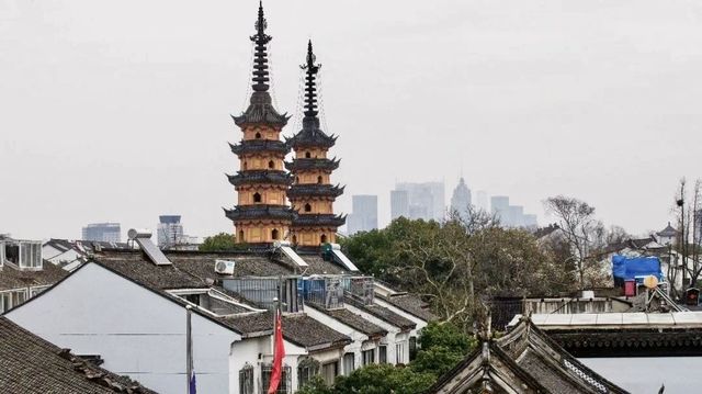 吳中第一雙塔——蘇州雙塔寺