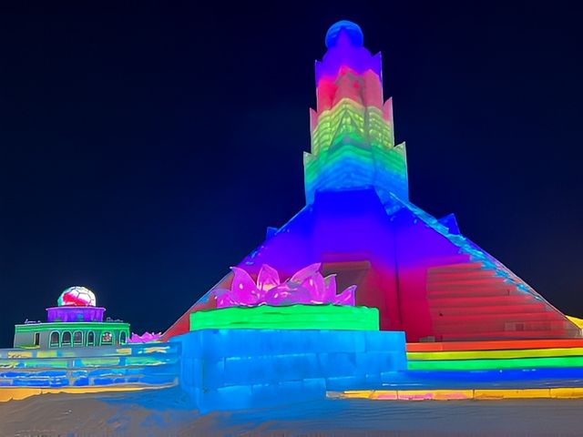 長春冰雪新天地 | 日落時分的絕美盛宴 長春冰雪新天地 | 日落時分的絕美盛宴