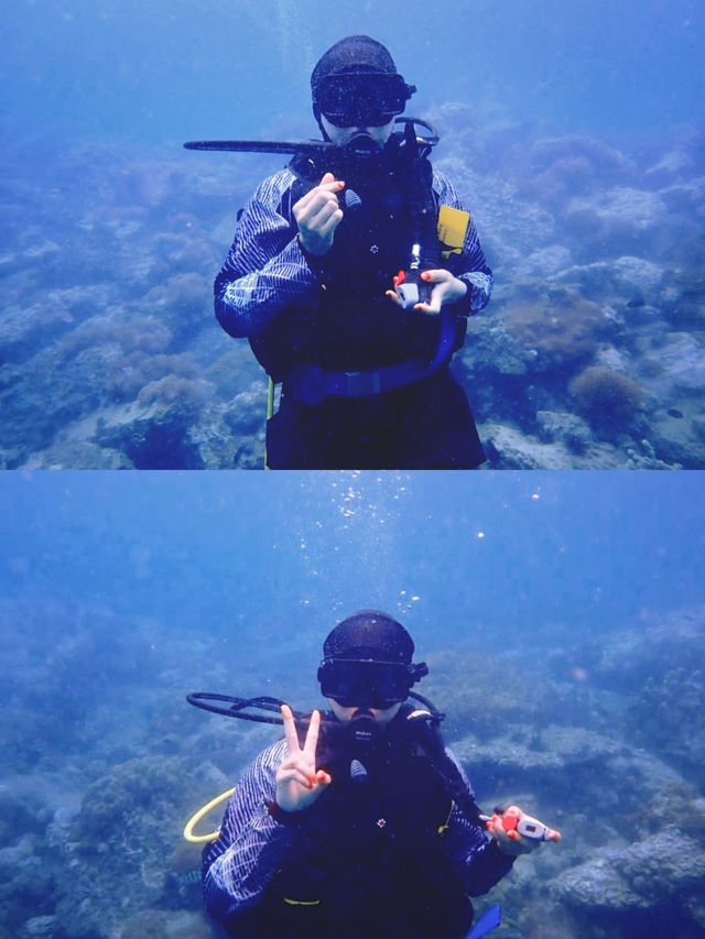 跟着我上天下海：蘭卡威潛水