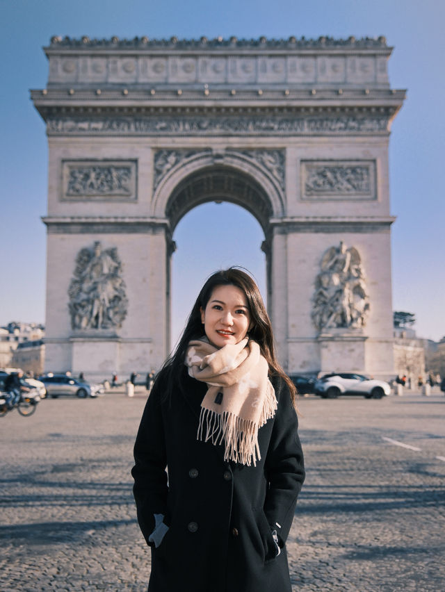 巴黎旅拍｜午后鐵塔凱旋門漫步路線