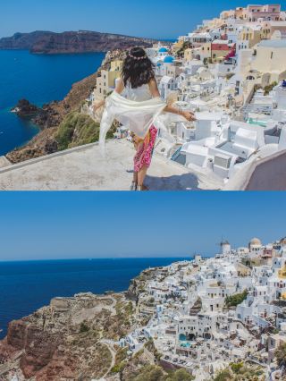 Santorini Hike | Dive into the Blue and White World of Oia