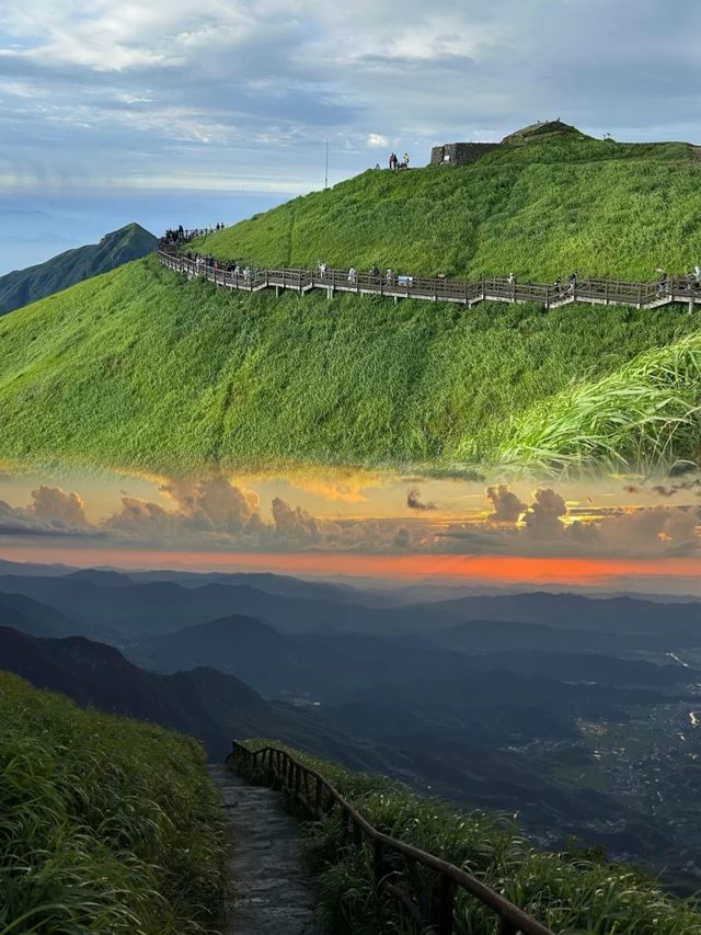 300元玩轉雲中草原  學生黨必看武功山窮遊攻略