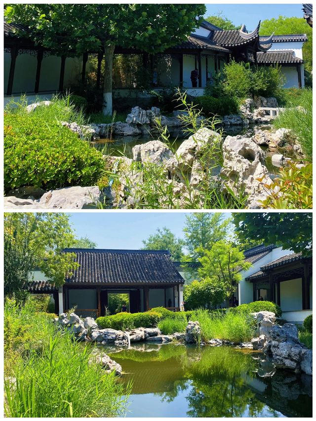 問津園園林風格古色古香北方展現令人叫絕真美