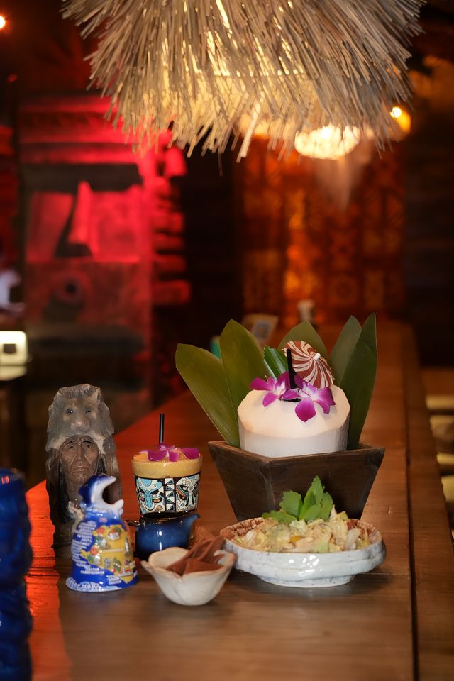 酒鬼集合南太平洋嘅tiki嚟廣州la